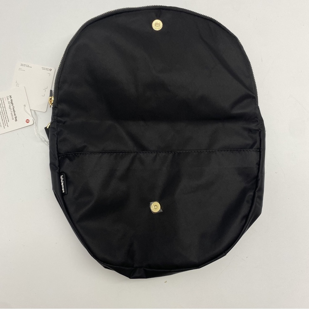 🧚‍♀️Lululemon Festival Bag 5L • Black/Gold • New - Picture 6 of 9